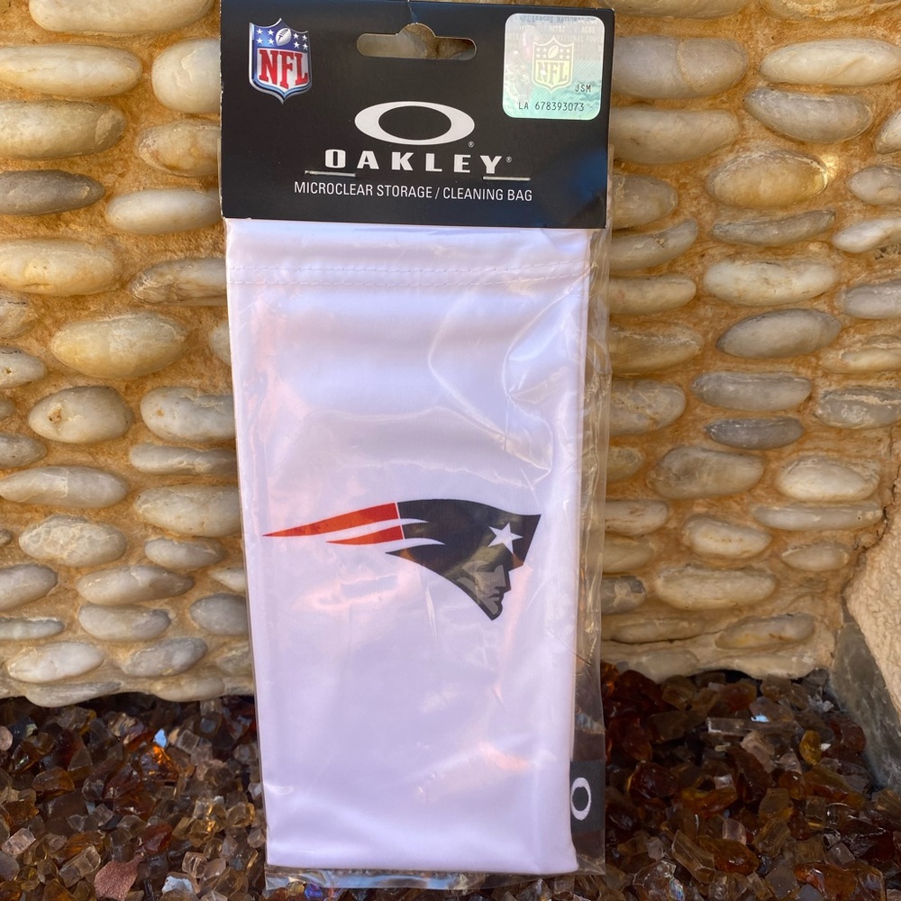 OAKLEY Black Soft Silky Fabric Sunglasses/Glasses Case Drawstring Closure EUC!